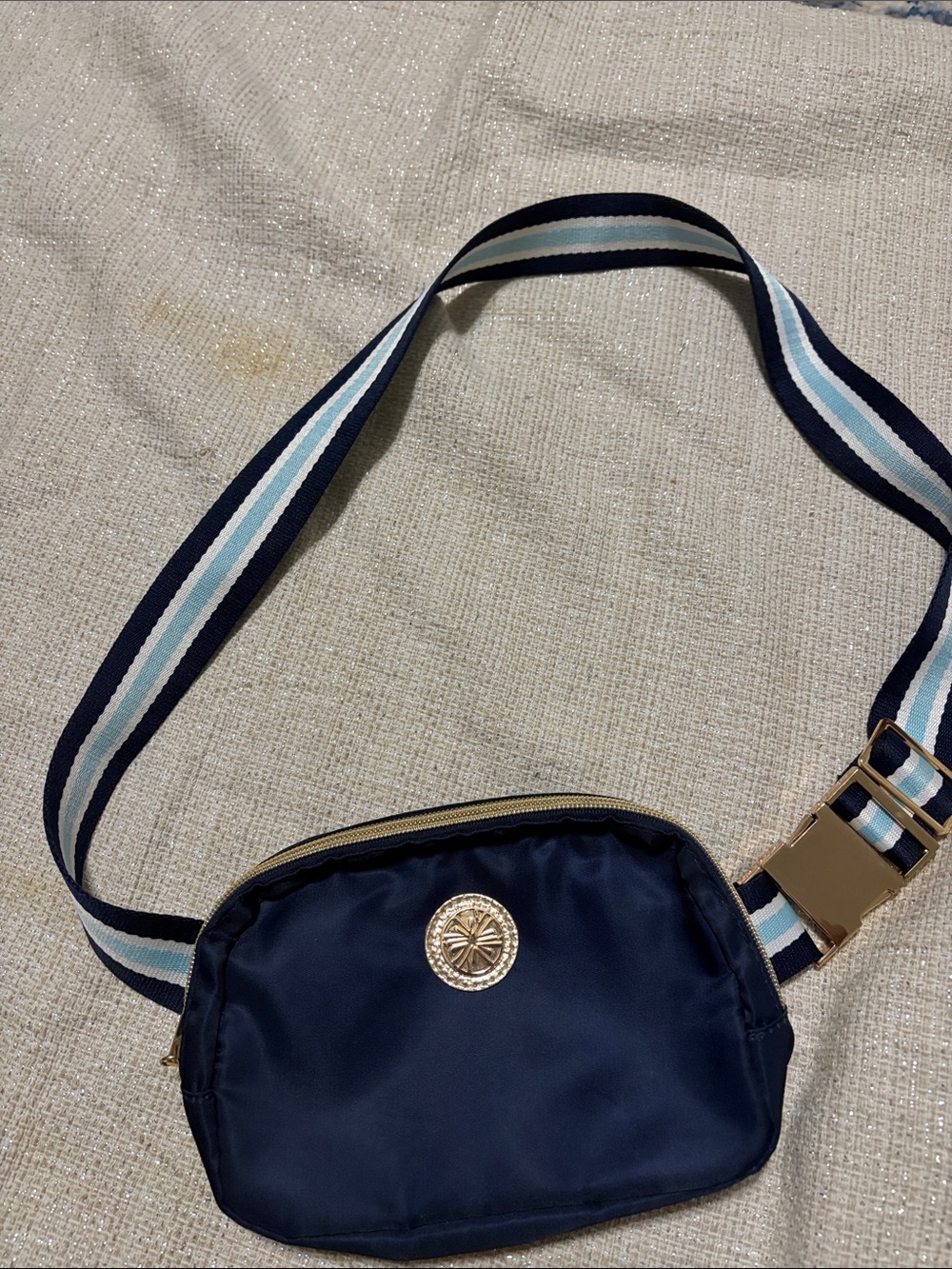 Libby PULITZER dark blue crossbody purse